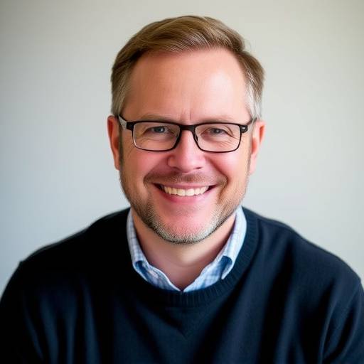 Headshot of Marcus O'Connell, an acting coach and instructor with a friendly and encouraging demeanor
