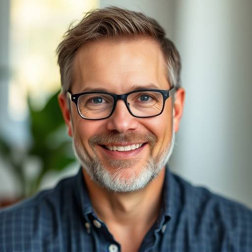 Headshot of Marcus O'Connell, an acting coach and instructor